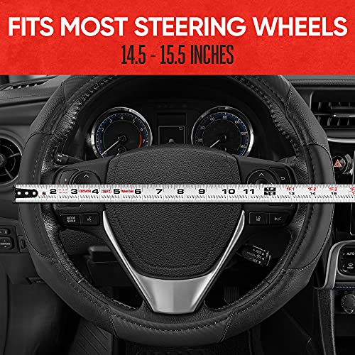 GripDrive Carbon Fiber Steering Wheel Cover