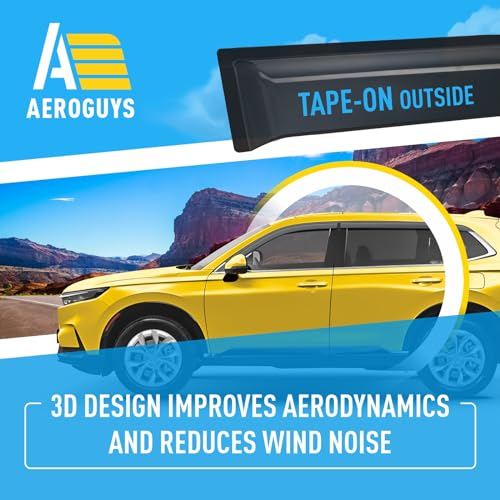Extra Durable Window Deflectors Tape (6 Count)