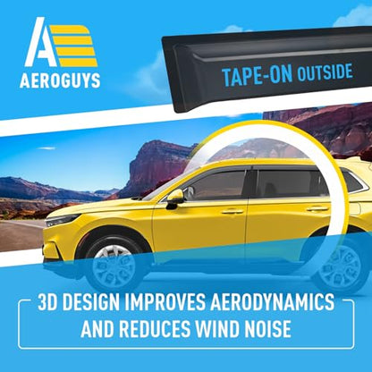 Extra Durable Window Deflectors Tape (6 Count)