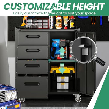 Garage Tool Cabinet Set