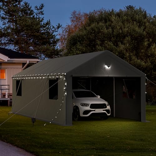 13x25 Heavy Duty Carport Canopy