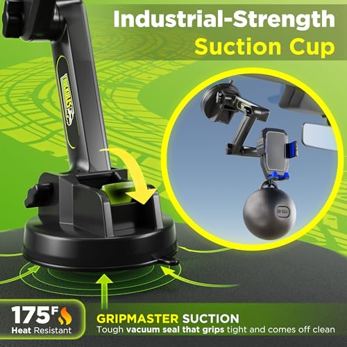 Cell Phone Mount for Truck Phone Holder for Truck Drivers