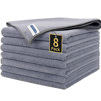 Microfiber Cleaning Cloth (8 Count)
