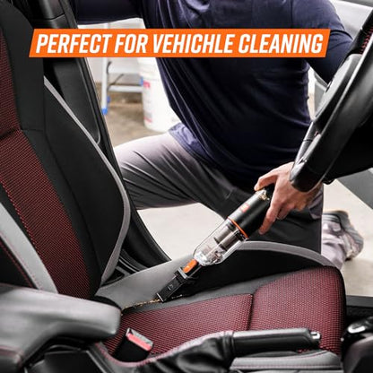 AA07V2 0901 Cordless Car Vacuum Handheld Mini Vacuum Cleaner for Car Interior Home