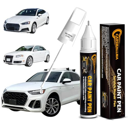 LY9C Ibis White Car Touch Up Paint for Audi