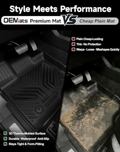Premium Color TPE Floor Mats for Ford F