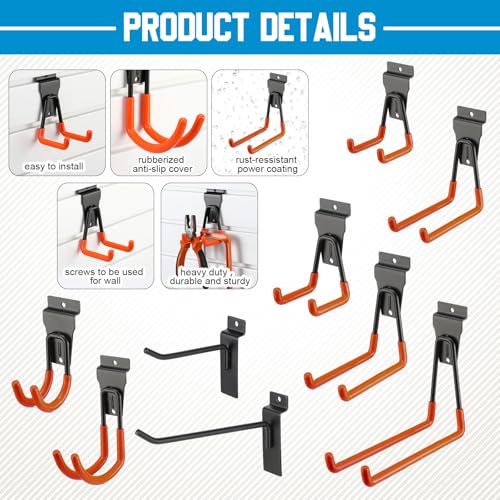 36 Pcs Slatwall Hooks & Hangers (36 Count)