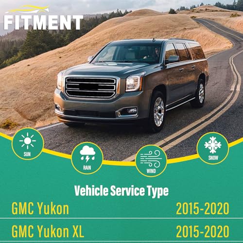 Windshield Wiper Blades Replacement for GMC Yukon 2015