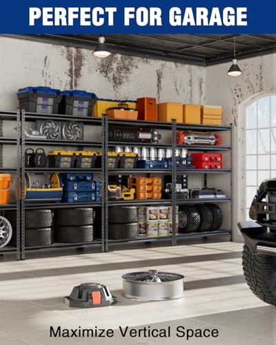 5 Tier Heavy Duty Metal Shelving Unit