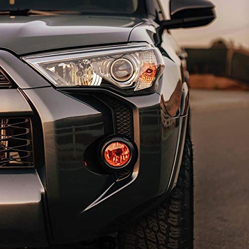 Universal Amber Fog Light Tint Film Covers (2 Count)