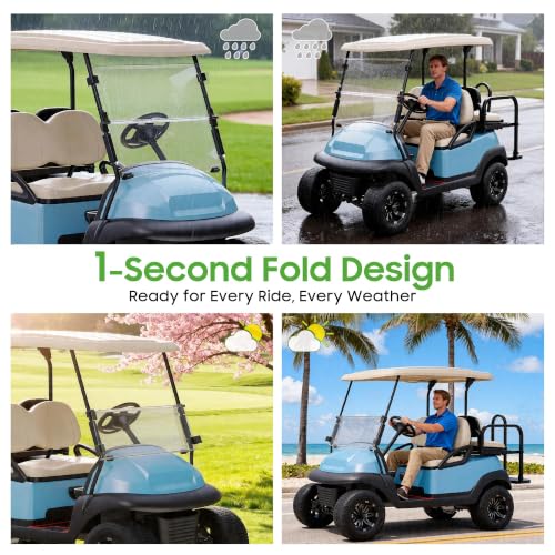 Golf Cart Windshield for Club Car Precedent