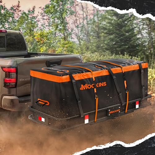 16 Cu Ft All Weather Vinyl Trailer Hitch Cargo Carrier Bag