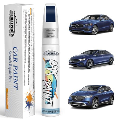 842 5842 Twilight Blue Metallic Car Touch Up Paint for Mercedes