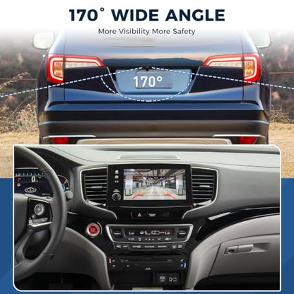 Rear View Backup Reverse Camera Parking Fit for Honda Pilot 2019