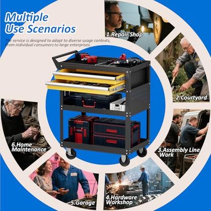 5 Tier Heavy Duty Tool Cart