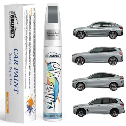 C4P Brooklyn Grey Metallic Touch Up Paint for BMW