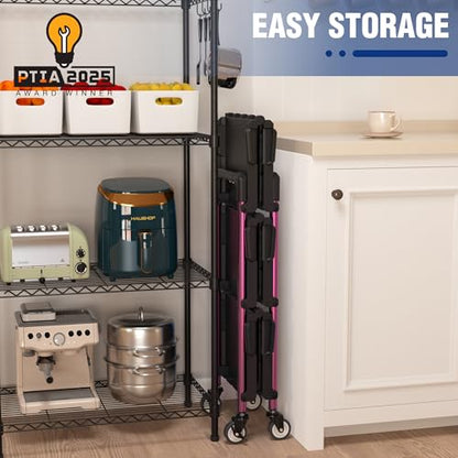 3 Tier Collapsible Utility Cart