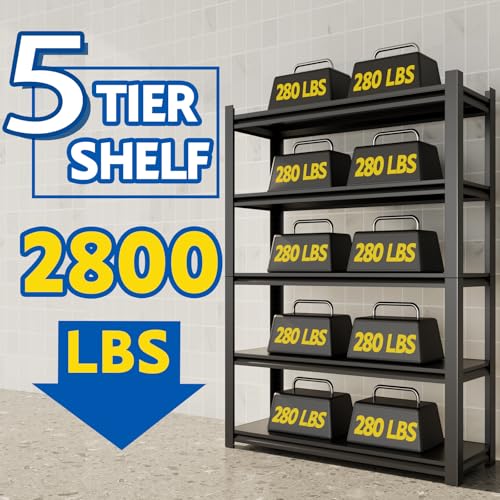 72''H Garage Shelving Heavy Duty (5 Count)