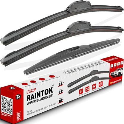 Windshield Wiper Blade Replacement for Mitsubishi Outlander Sport 2011