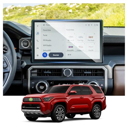 Matte Screen Protector for Toyota Tacoma 14" Display Touchscreen Matte Tempered Glass Compatible with 2024 2025 2026 Toyota Tacoma Accessories