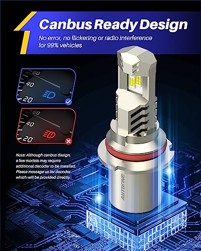 9007 LED Bulbs (2 Count)