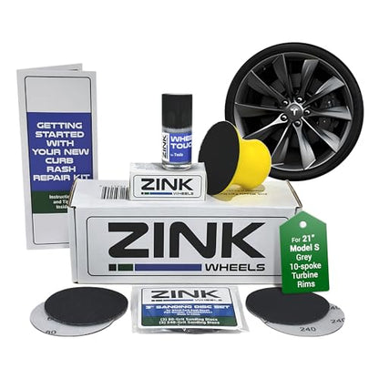 Premium Tesla Wheel Curb Rash Repair Kit for Model S 21