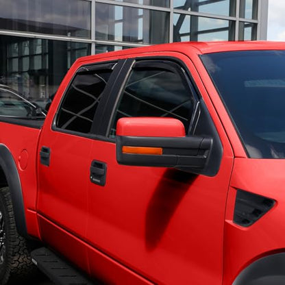 in Channel Extra Durable Rain Guards for Ford F (4 Count)