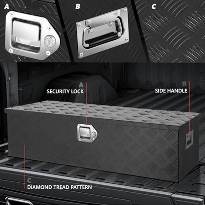Aluminum Lockable Storage Box