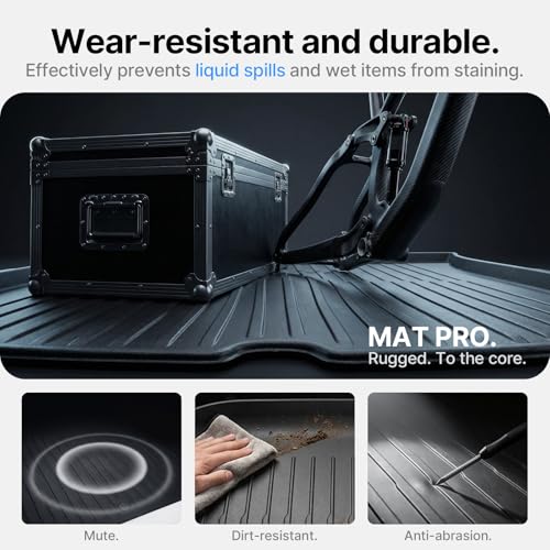 All Weather Cargo Liners for New 2025 2026 Tesla Model Y Juniper Trunk Mat with Front and Rear Frunk Trunk Tray Mats Protector Anti