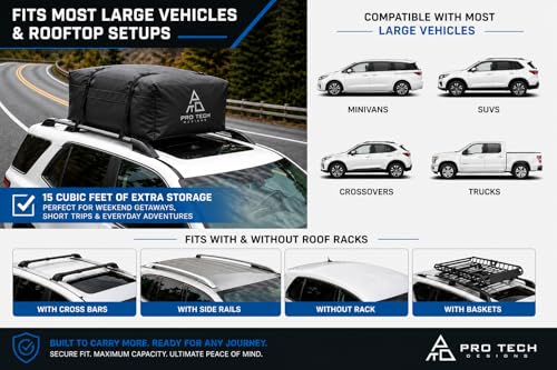 Voyager 15 Waterproof Rooftop Cargo Carrier Bag