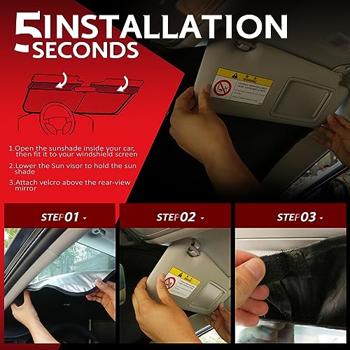 Windshield Sun Shade for Toyota RAV4 2019