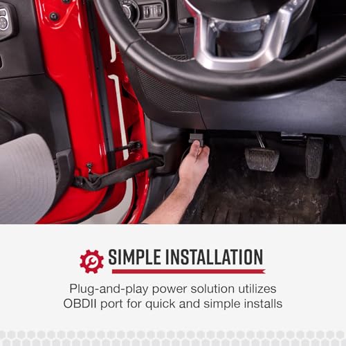 OBDII to Barrel Connector Power Cord Radar Detectors (9.8 Foot)