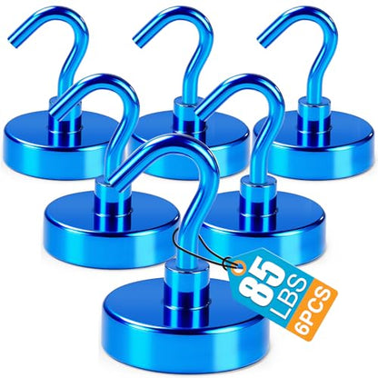 Magnetic Hooks for Cruise Cabins (6 Count)