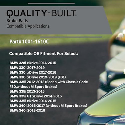 Rear Ceramic Brake Pads