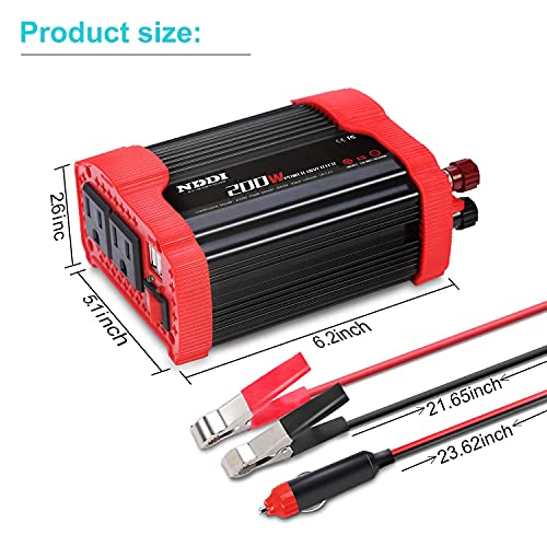 200W Car Power Inverter