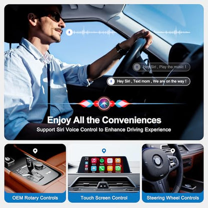 AI Box Wireless CarPlay & Auto Adapter