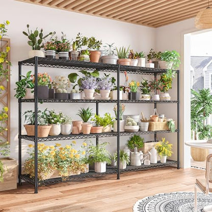 72.8" W Storage Shelves Load 1500LBS (4 Count)