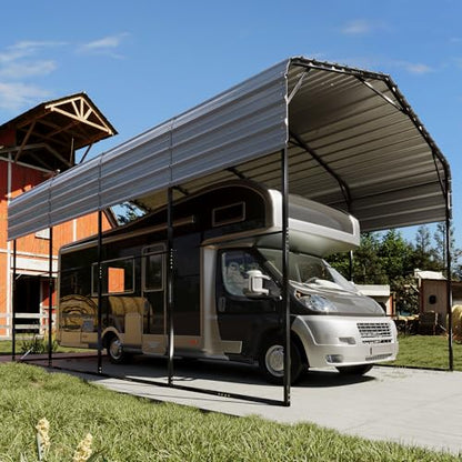 14x20x13 FT RV Metal Carport