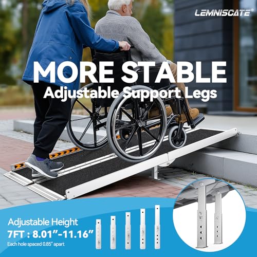 Portable Wheelchair Ramp 7FT