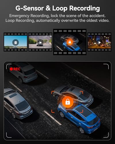 i07 3 Channel Dash Cam Built