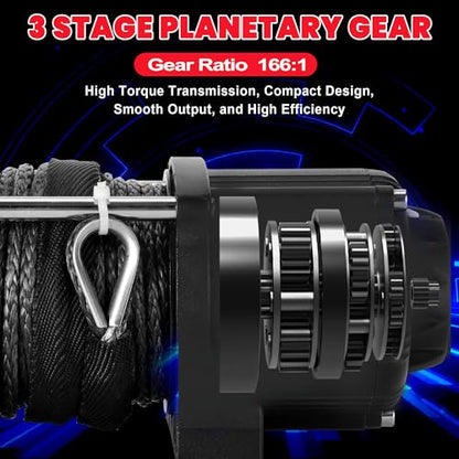 4500 lb ATV UTV Winch