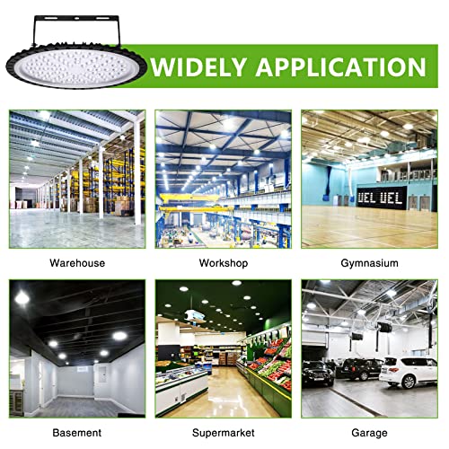 10 Pack 300W UFO LED High Bay Lights (10 Count)