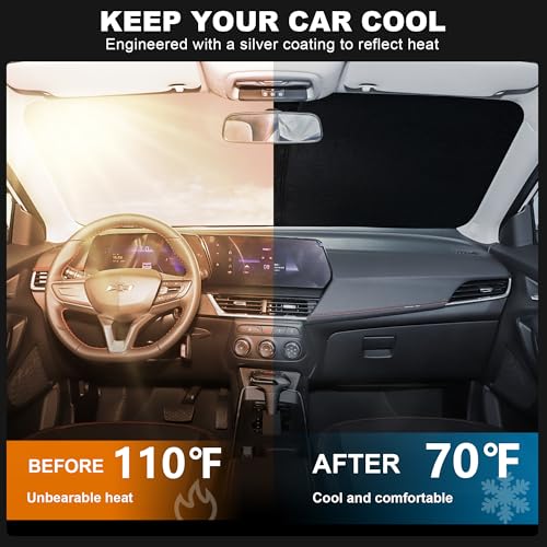 Foldable Front Windshield Sunshade fit for Chevrolet Trax 2013