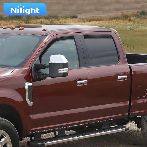 in Channel Window Visors for Ford F250 Crew Cab 2017 (4 Count)