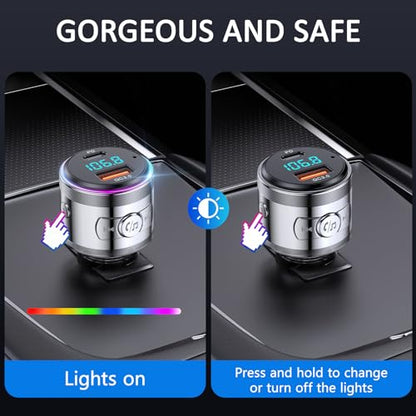 Full Metal Bluetooth 5.3 Car Adapter