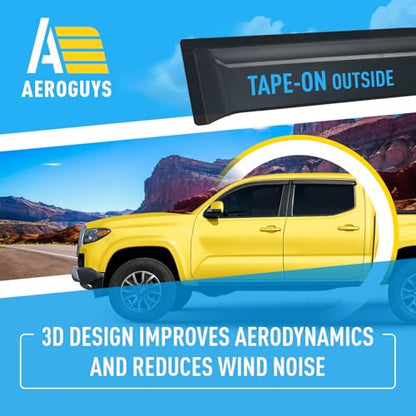 Extra Durable Window Deflectors Tape (4 Count)