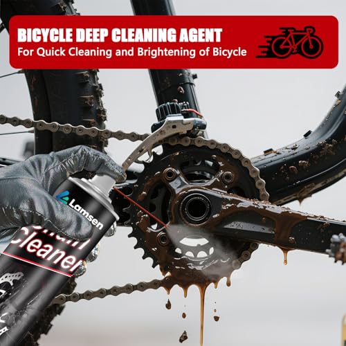 Chain Cleaner Kit Professional Bike Chain Cleaner Motorcycle Cleaner (24 Ounce)