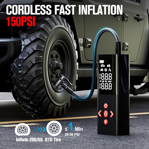 AP150 Tire Inflator Portable Air Compressor