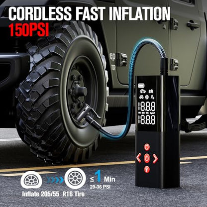 AP150 Tire Inflator Portable Air Compressor