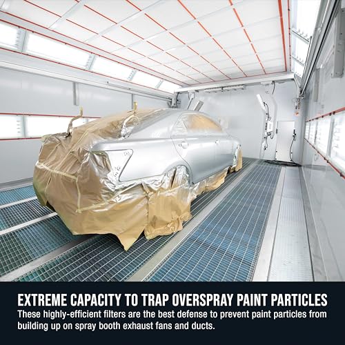Elite Paint Spray Booth Exhaust Filter Roll 48" x 200'